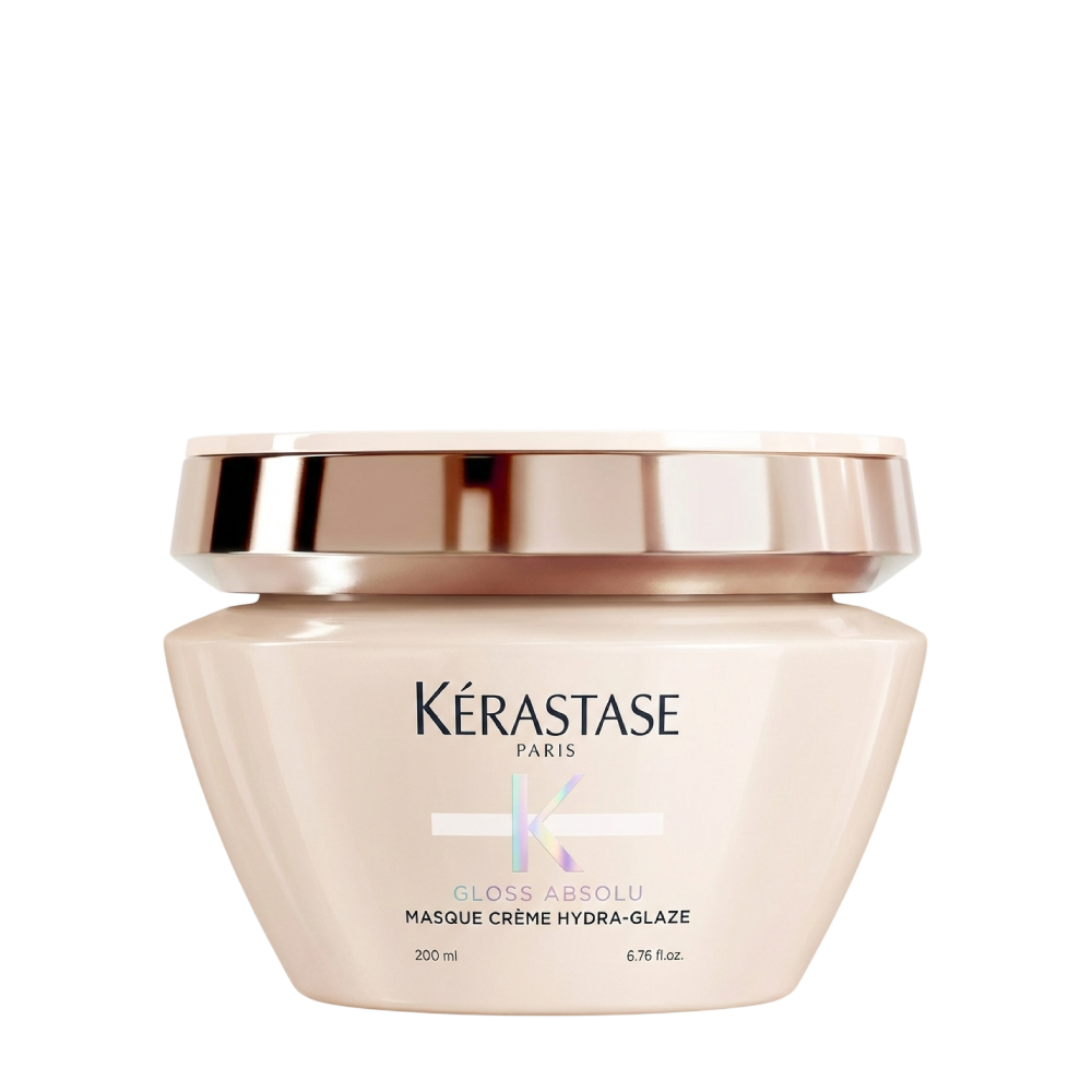 KERASTASE Gloss Absolu Masque Creme Hydra-Glaze 200ml - Кремова маска для розгладжування товстого, неслухняного волосся KERASTASE Gloss Absolu Masque Creme Hydra-Glaze 200ml - Кремова маска для розгладжування товстого, неслухняного волосся
